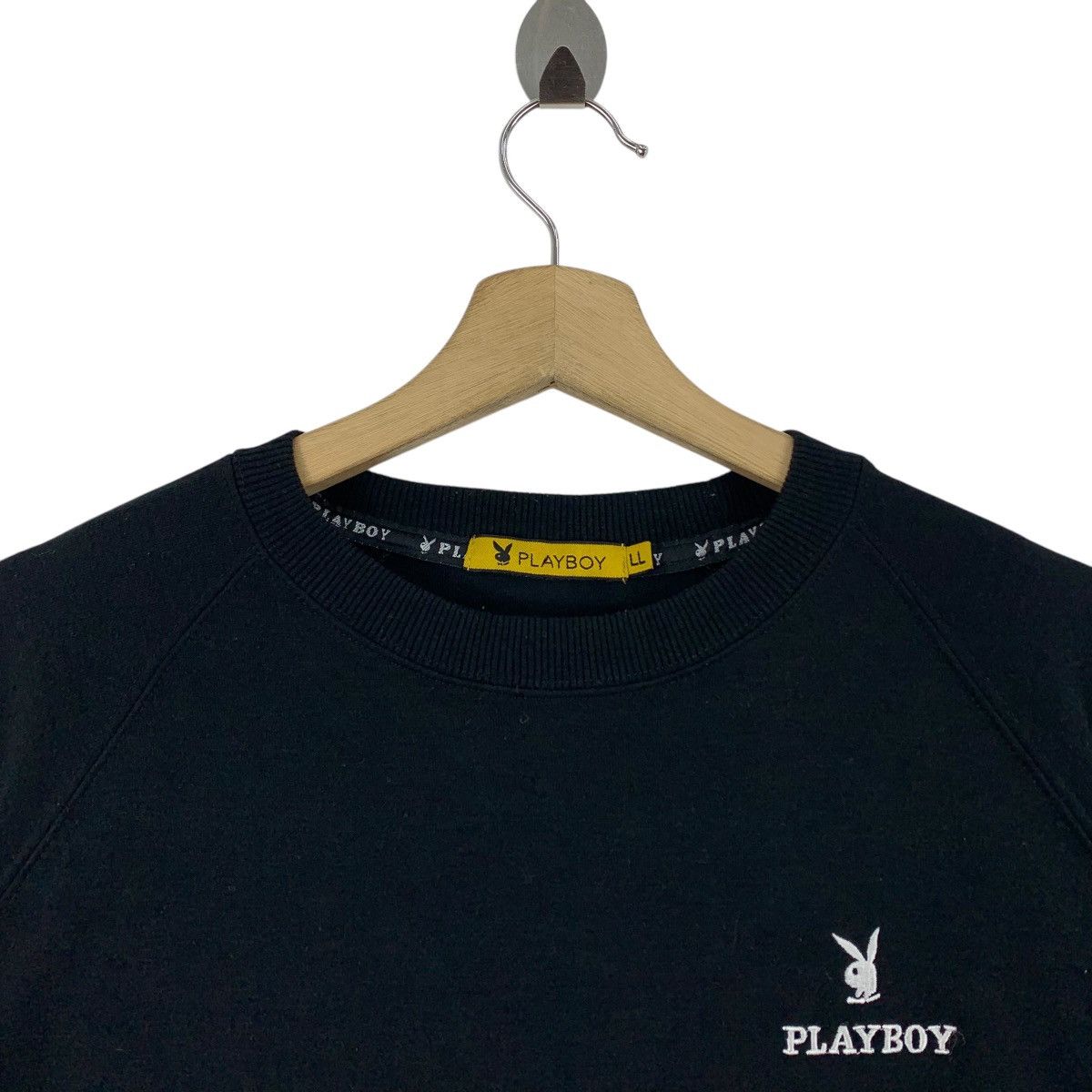 Playboy × Vintage Vintage PLAYBOY Big Bunny embroidery logo tee Size US L / EU 52-54 / 3 - 3 Thumbnail