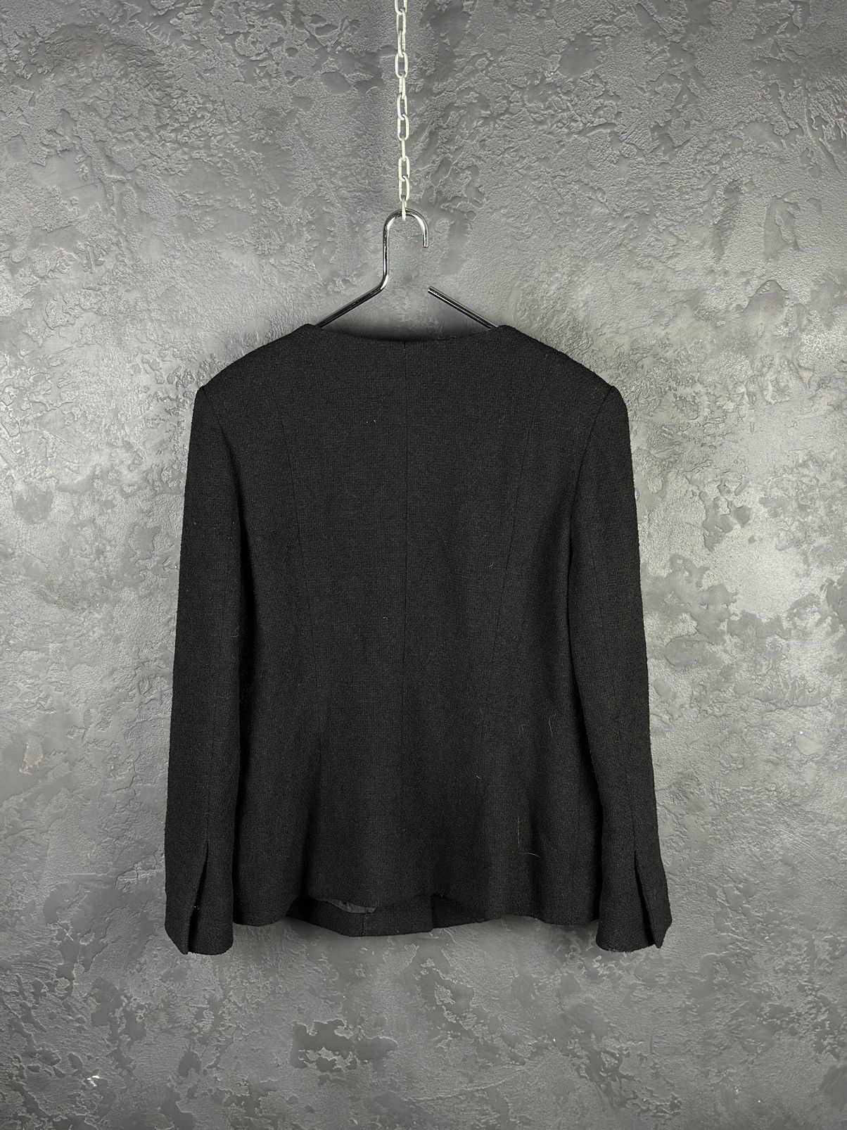 Celine Archive Celine Wool Blazer Vintage Size L / US 10 / IT 46 - 2 Thumbnail