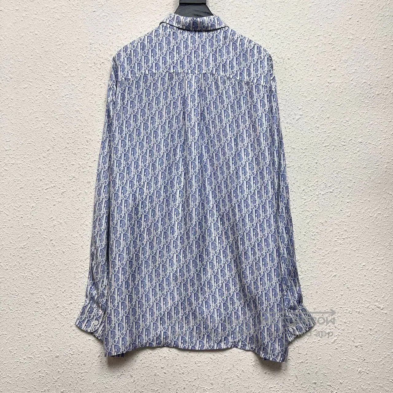 Dior dior logo silk shirt in new condition. Size US M / EU 48-50 / 2 - 2 Thumbnail