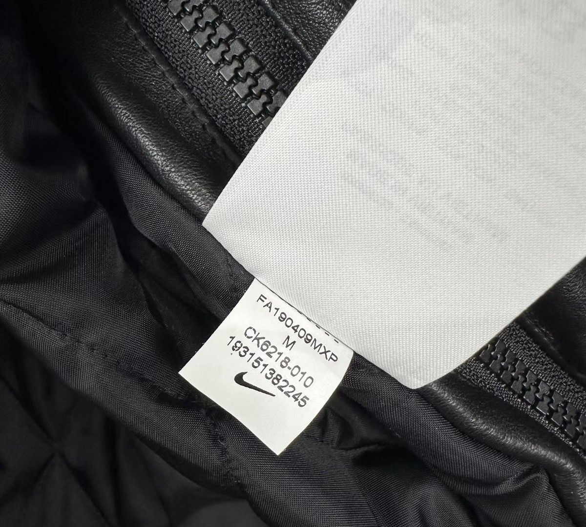 Nike × Supreme Supreme nike leather anorak jacket black new Size US M / EU 48-50 / 2 - 6 Thumbnail