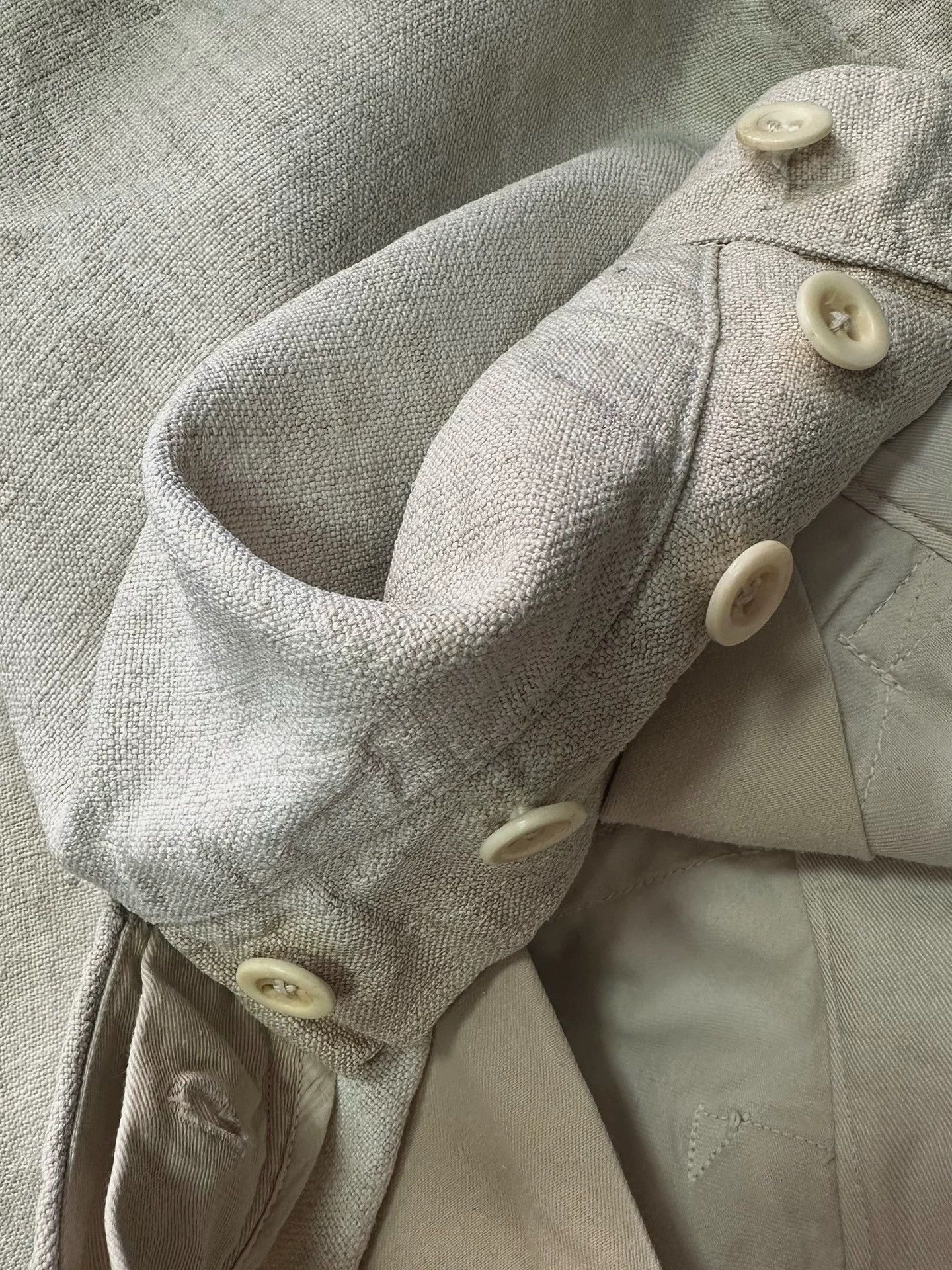 Other andrew driftwood British tea hand-dyed linen pants Size US 32 / EU 48 - 4 Thumbnail