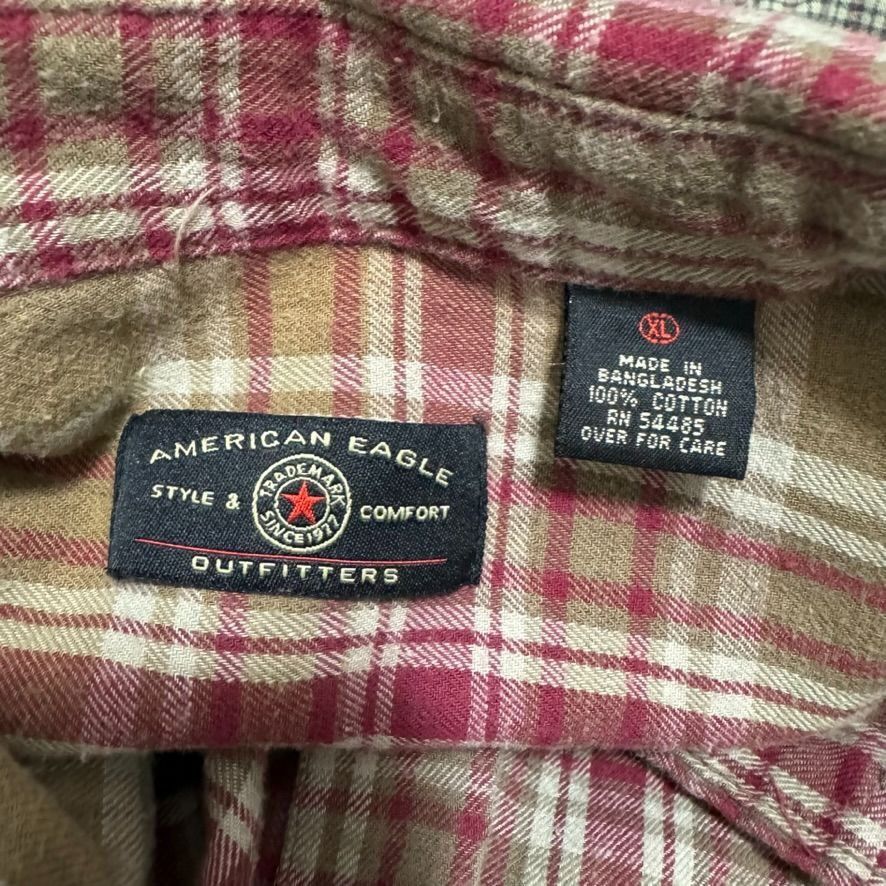 American Eagle Outfitters American Eagle VINTAGE Men's Plaid Shirt 3-Piece Bundle XL Size US XL / EU 56 / 4 - 12 Thumbnail