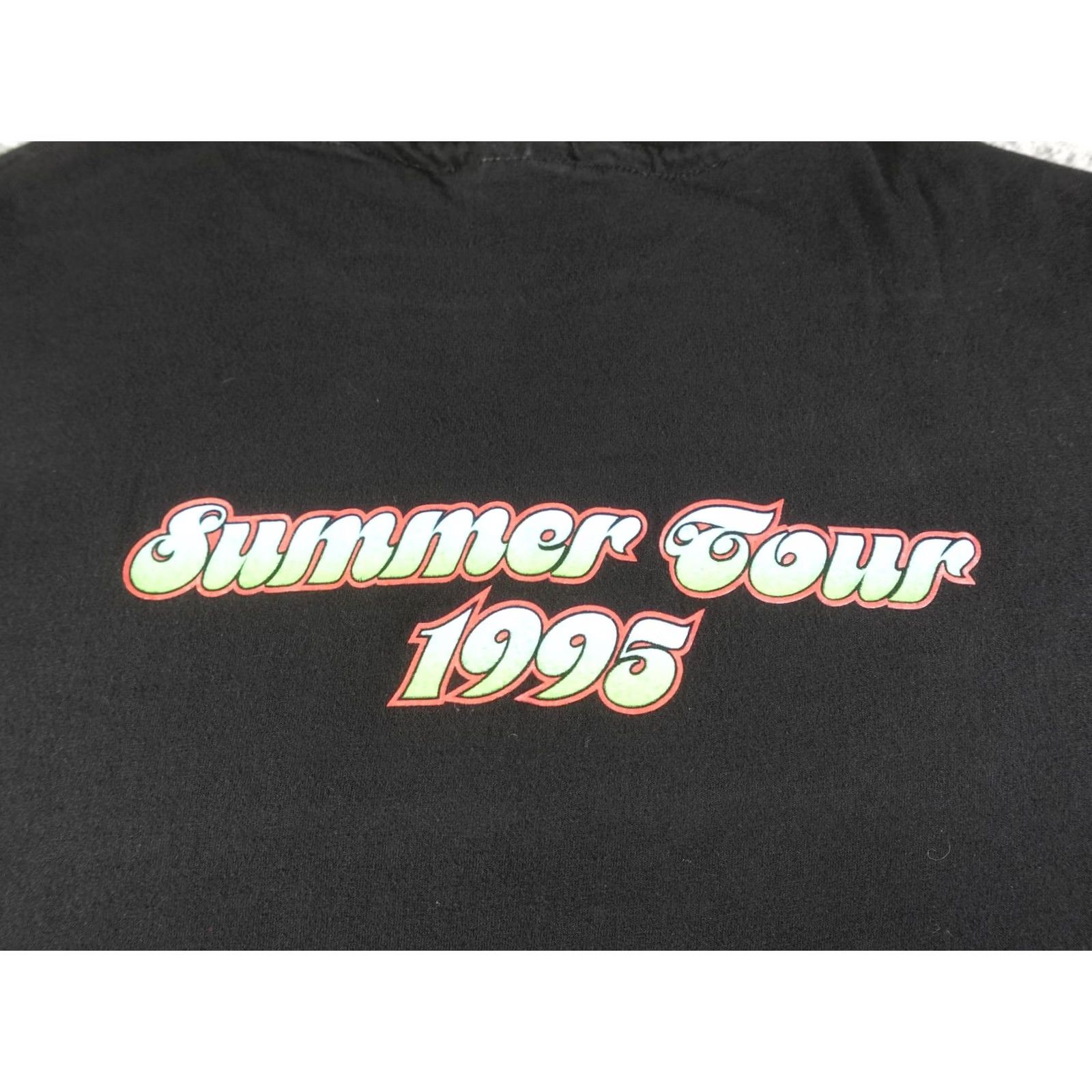 Hanes VINTAGE Steve Miller Band Shirt Mens XL Black Summer Tour 1995 90s Psychedelic Size US XL / EU 56 / 4 - 7 Thumbnail