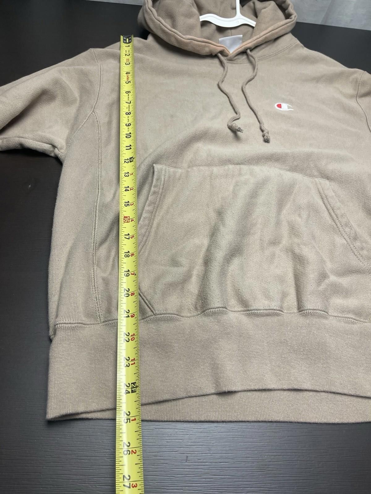 Champion Vintage Champion Men’s Hoodie Reverse Weave Pullover M Tan Size US S / EU 44-46 / 1 - 6 Thumbnail