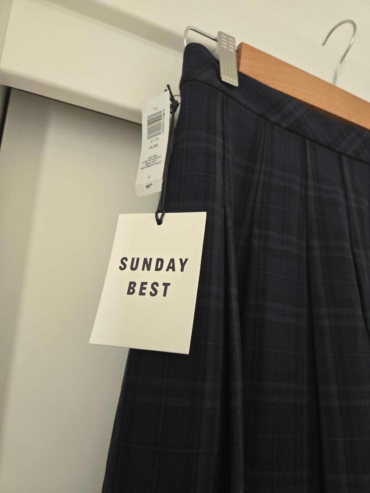 Aritzia NWT Aritzia Sunday Best Pleated Mini Skirt Size 28" / US 6 / IT 42 - 2 Thumbnail