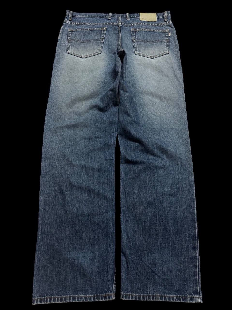 Japanese Brand WAIST-37 BAGGY Japanese Insane Mudwash Distressed Denim Jean Size US 37 - 2 Thumbnail