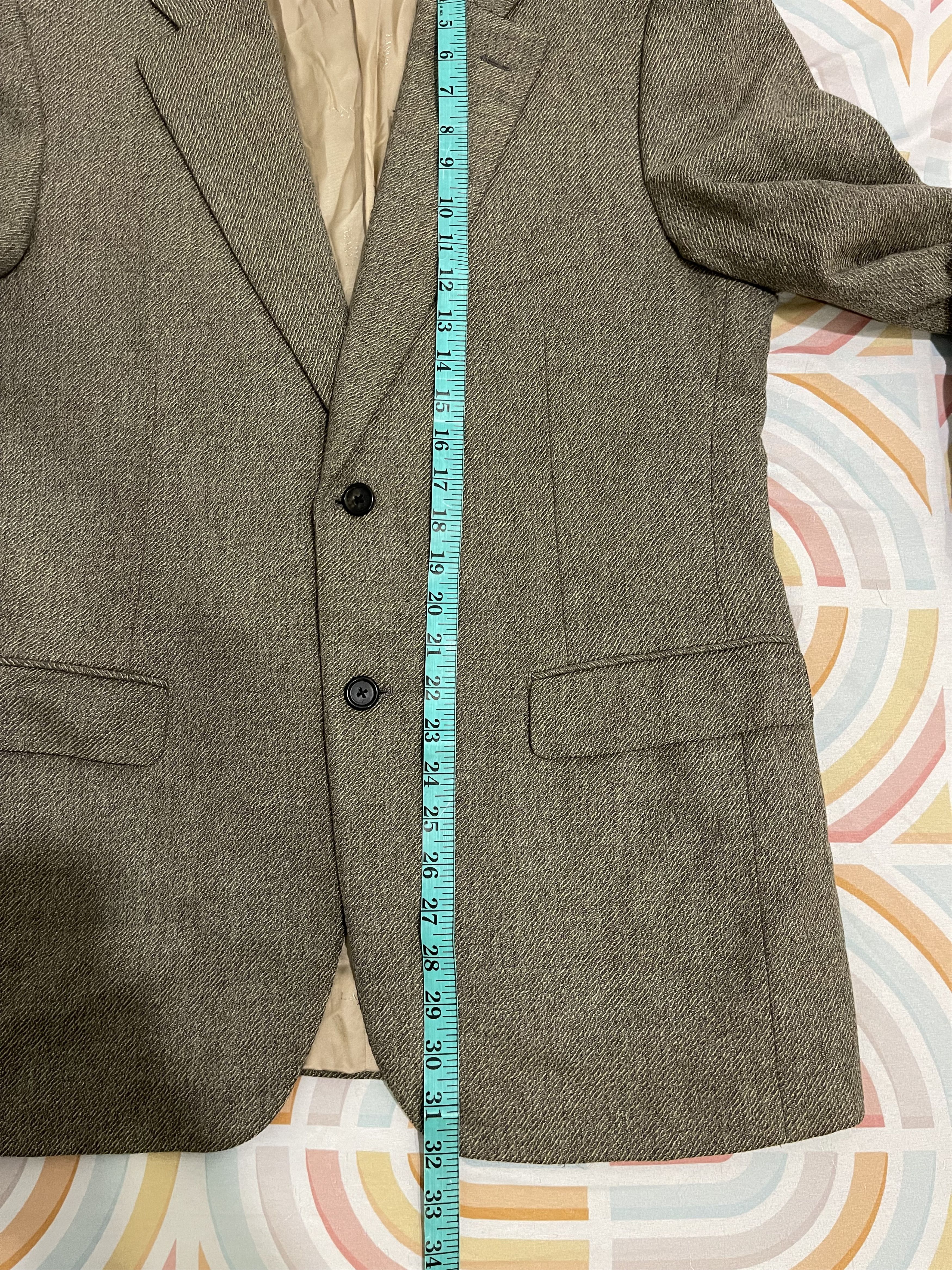 Lanvin Vintage Lanvin lambs Wool Blazer Made in Italy Size 50R - 11 Thumbnail