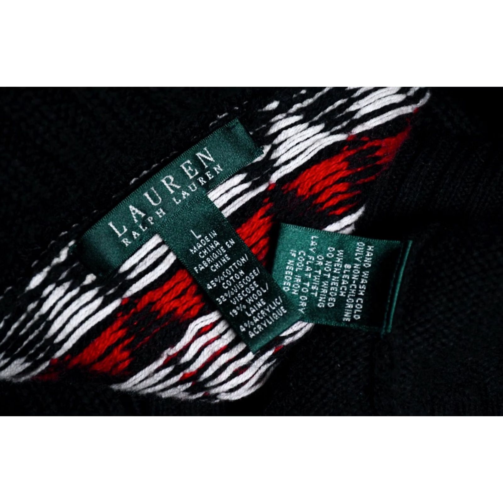 Ralph Lauren Lauren Ralph Lauren Women's Sweater Aztec Pattern L Multicolor Knit Pullover Size L Womens Sweater Size L / US 10 / IT 46 - 7 Thumbnail