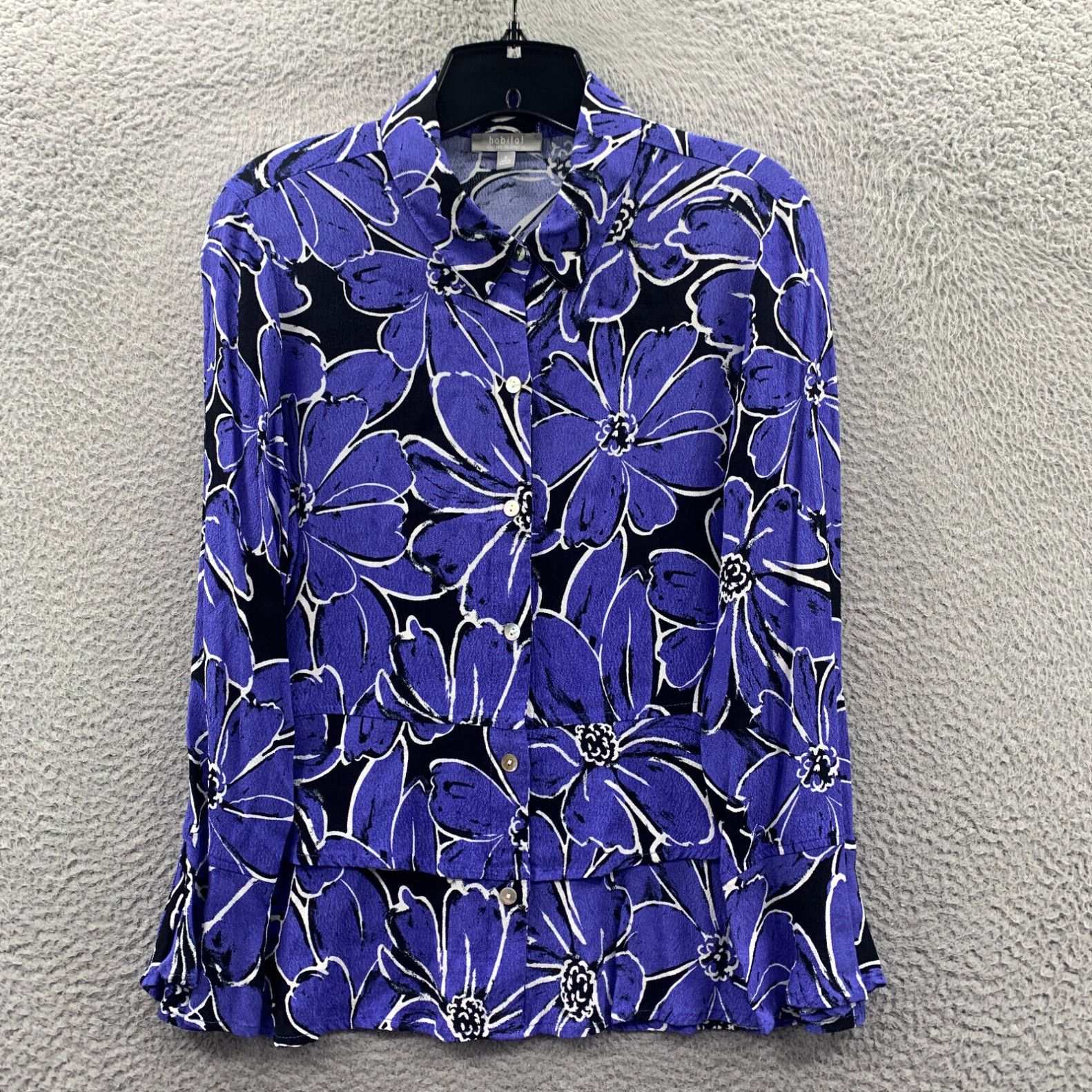 HABITAT LINEN FLORAL FLOUNCE SHIRT main image 0