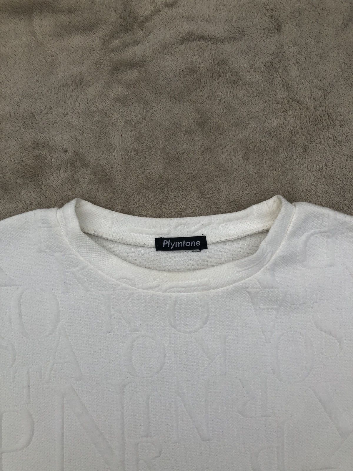 Vintage 💥Vintage Plymtone Emerging Alphabet Sweatshirt Size US L / EU 52-54 / 3 - 7 Thumbnail
