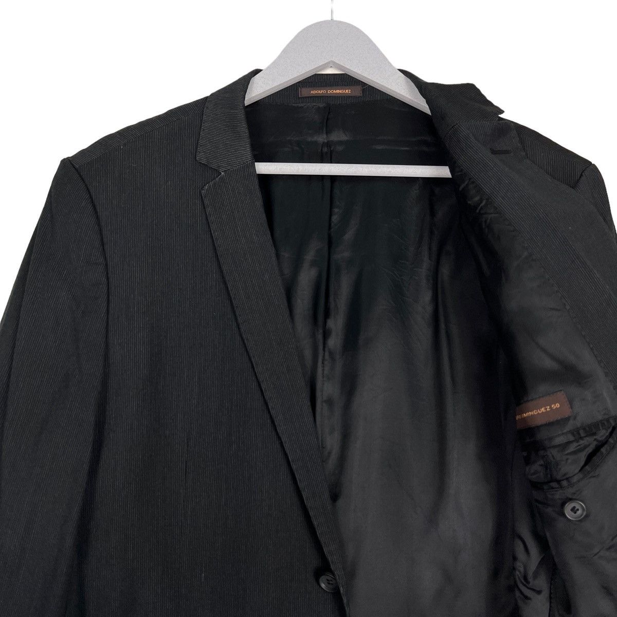 Adolfo Dominguez 🔥 ADOLFO DOMINGUEZ PINSTRIPE BLAZER Size US M / EU 48-50 / 2 - 10 Thumbnail