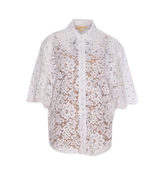 Michael Kors MICHAEL KORS Women Shirts MS540SXGTA 100 White Size XS / US 0-2 / IT 36-38 - 1 Thumbnail