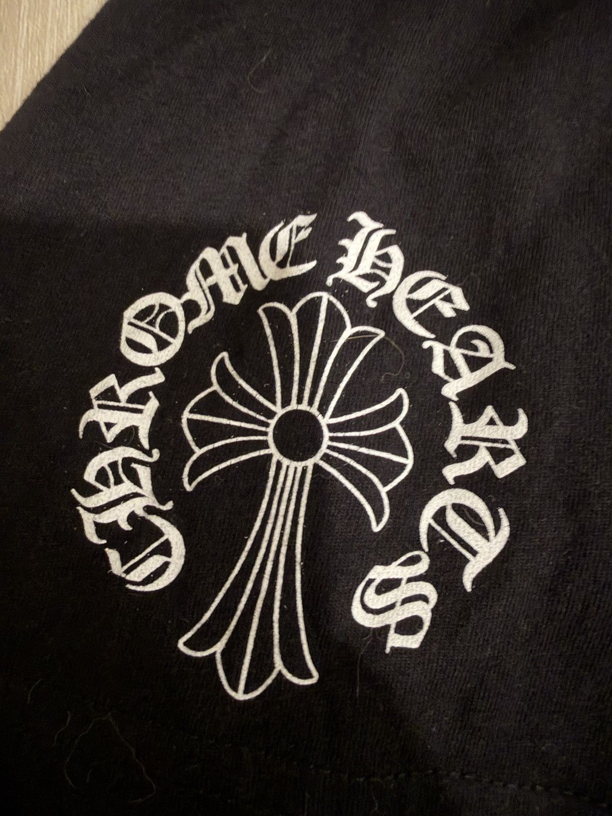 Chrome Hearts T shirt scroll neck cross Size US XL / EU 56 / 4 - 3 Thumbnail