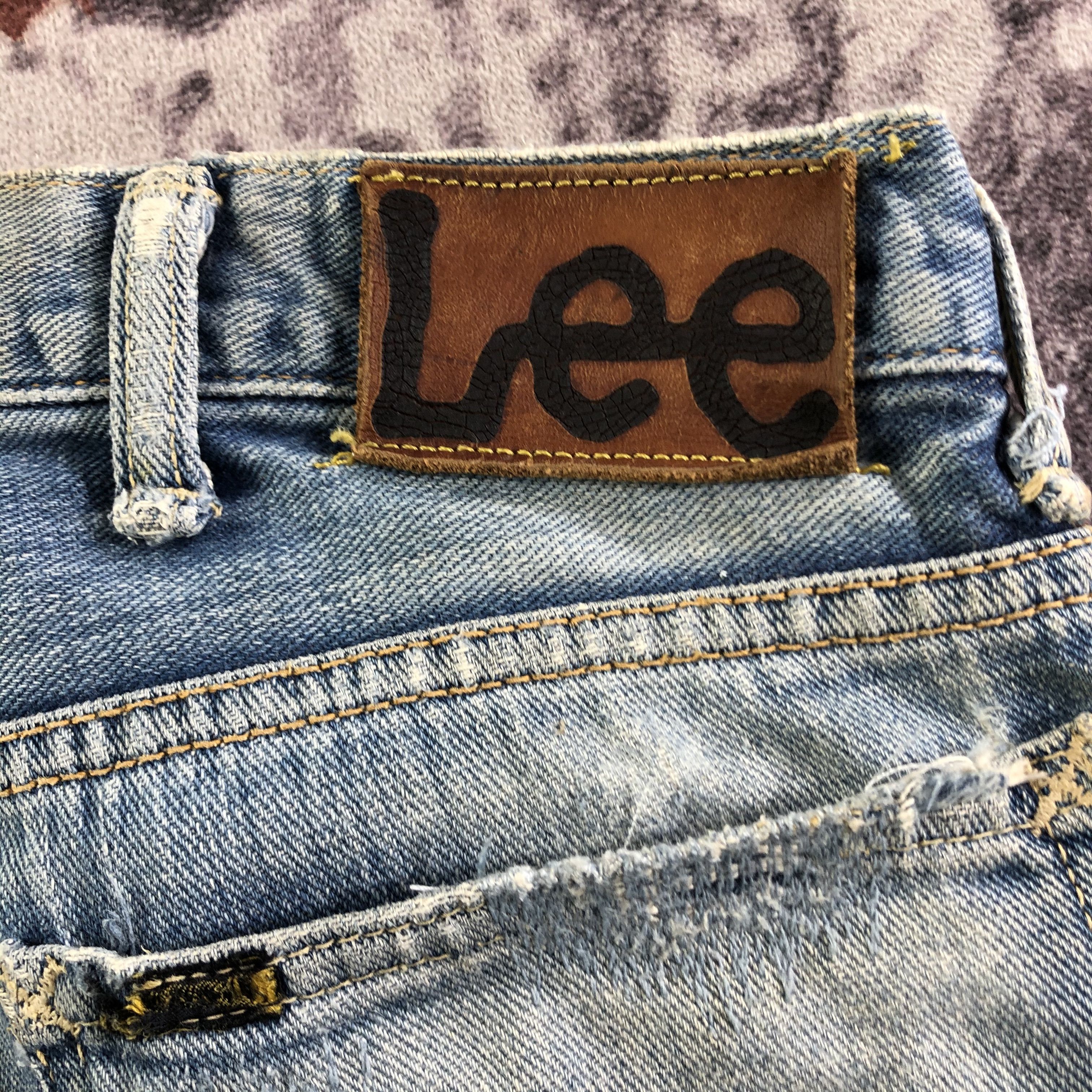 Lee Vintage Blue Wash Lee Selvedge Jeans-JM3660 Size US 33 - 7 Thumbnail