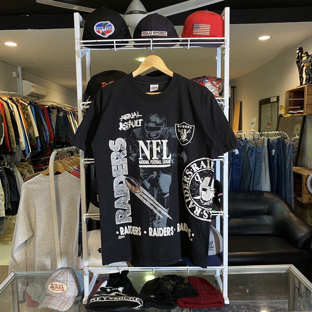 Vintage Los Angeles Raiders Vintage 90s Salem Sportswear T-Shirt OVP Size US L / EU 52-54 / 3 - 1 Preview