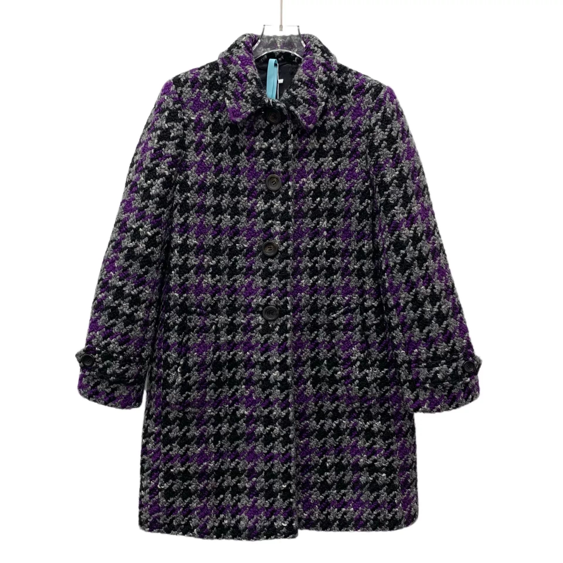 Miu Miu Miu Miu Colorful Houndstooth Long Sleeve Coat Size US S / EU 44-46 / 1 - 1 Thumbnail