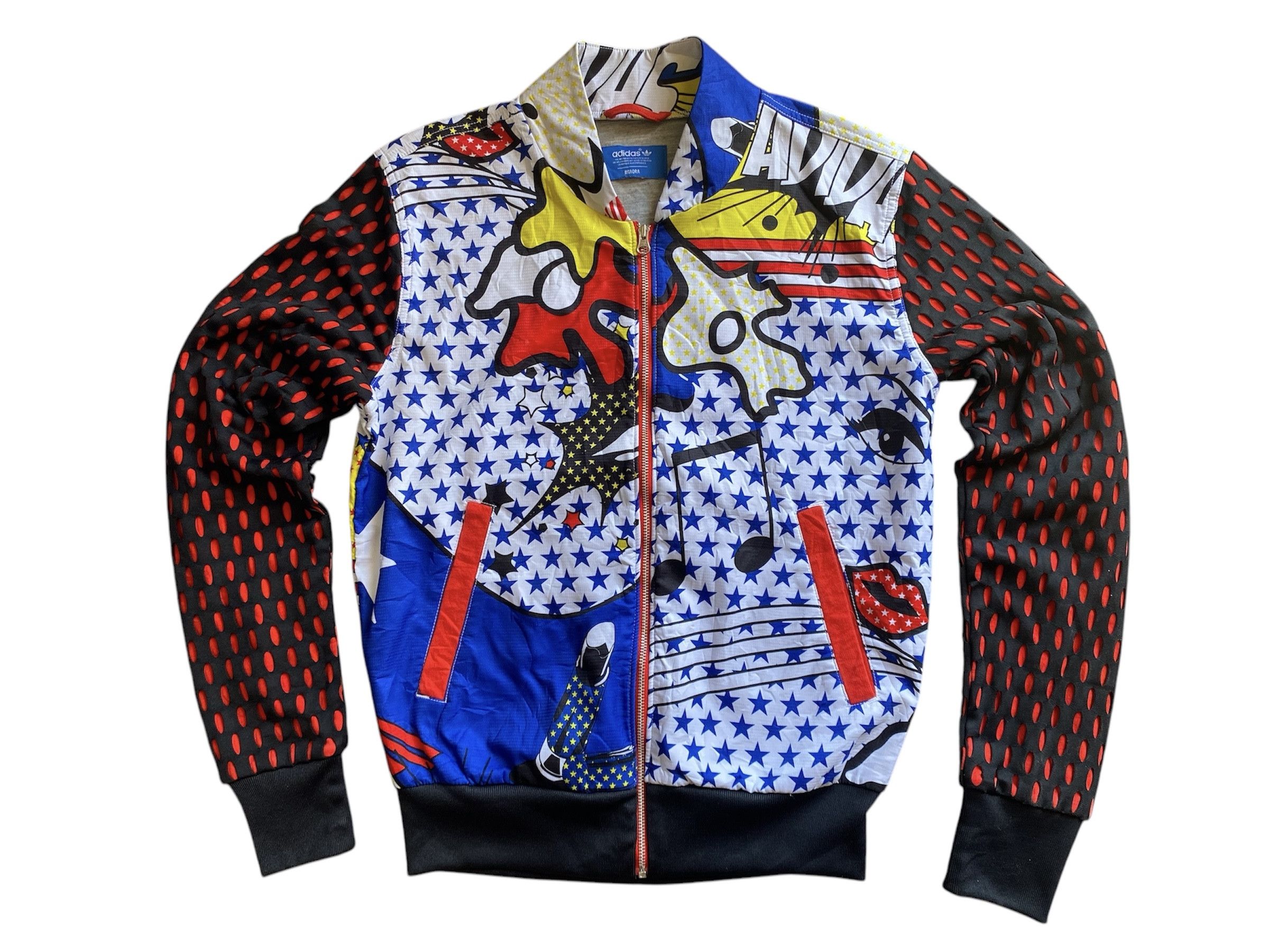 Adidas Women's Adidas Originals x Rita Ora Super Track Comic Print Size S / US 4 / IT 40 - 2 Thumbnail