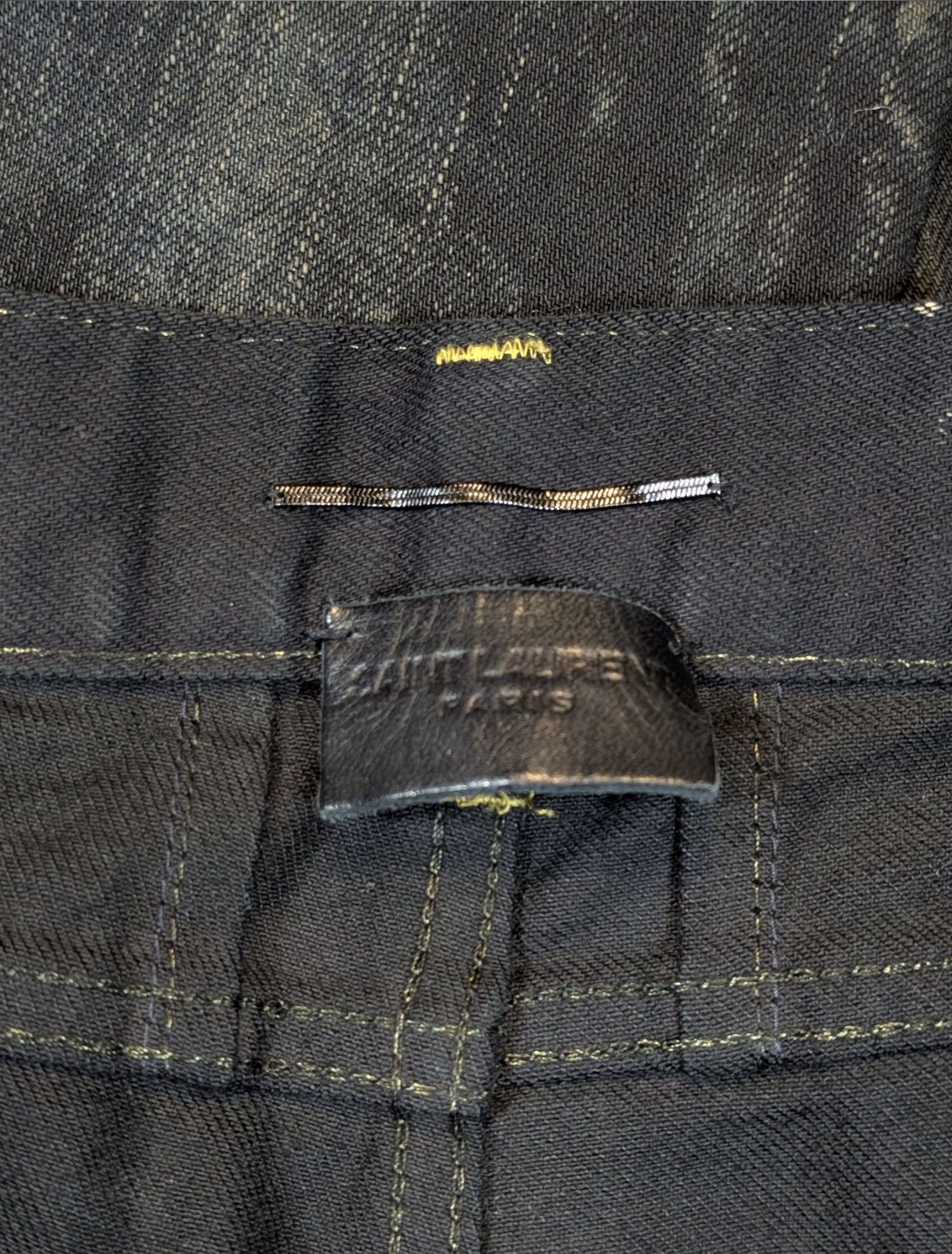 Saint Laurent Paris FW16 YSL Hedi Slimane D02 Oil spill Size US 32 / EU 48 - 3 Thumbnail