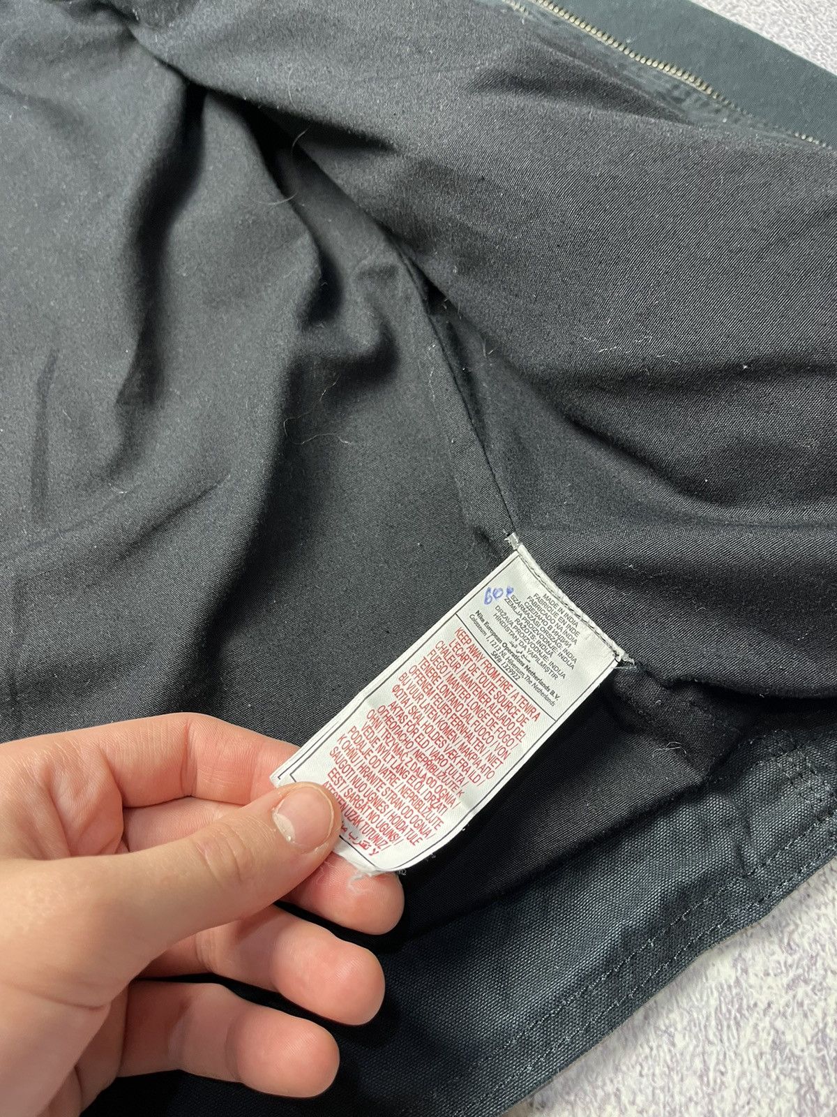 Nike Vintage Nike Denim Jacket omber Rare Pocket Zip Size L/ Size US M / EU 48-50 / 2 - 17 Thumbnail