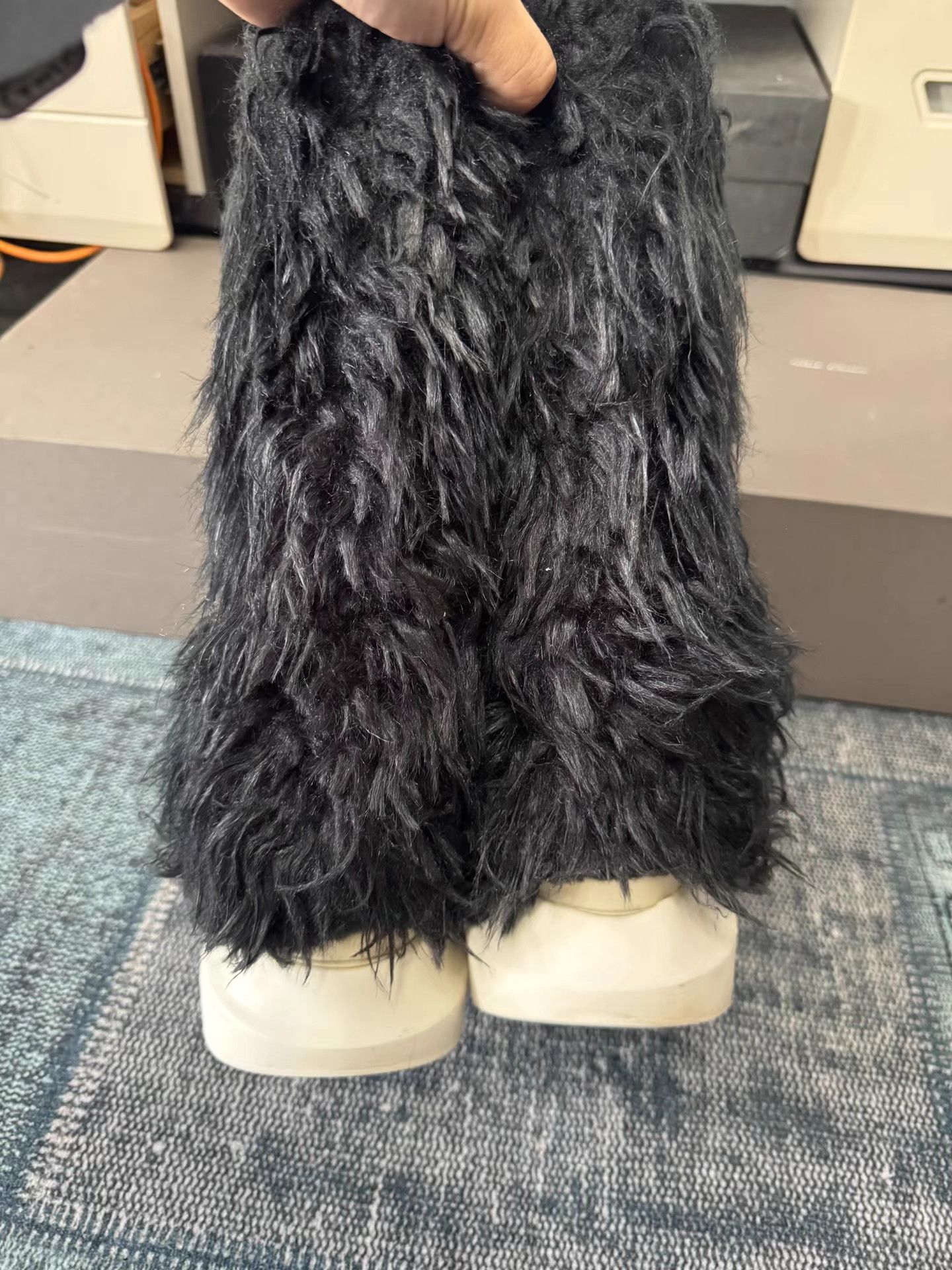 Rick Owens Rick Owens Thick Sole Fur Boots Size US 10 / IT 40 - 3 Thumbnail