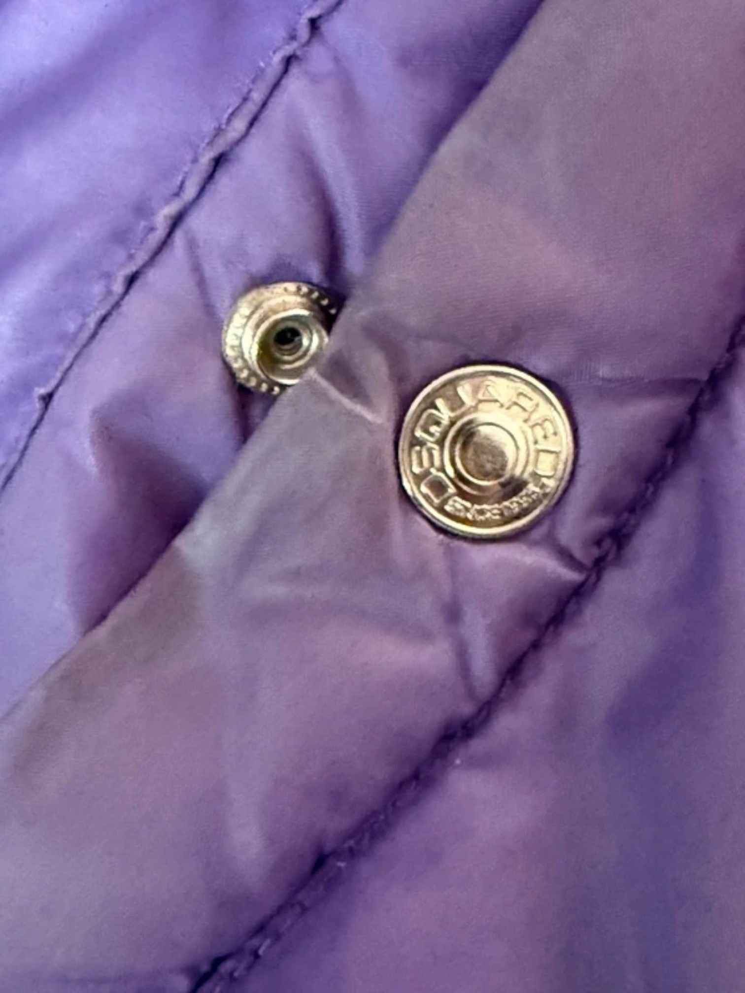 Dsquared2 Dsquared² “Home of the Rockies” Purple Down Vest Size US L / EU 52-54 / 3 - 7 Thumbnail