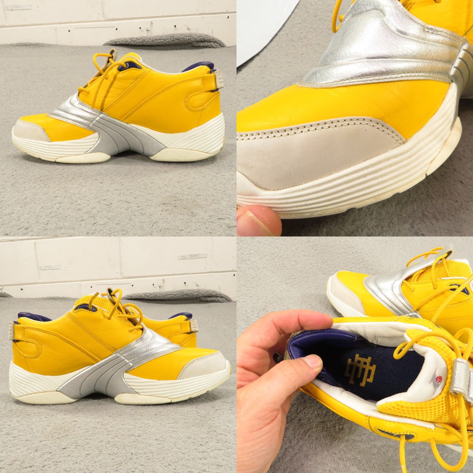 Reebok VINTAGE Reebok Answser V Mens 9 Allen Iverson Eric Emmanuel Collab Silver Y2K Sneakers Size US 9 / EU 42 - 8 Thumbnail
