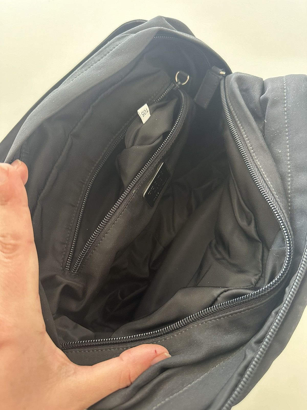 Prada Vintage Prada Sport Nylon Belt Fanny Pack Bag Black Size ONE SIZE - 6 Thumbnail