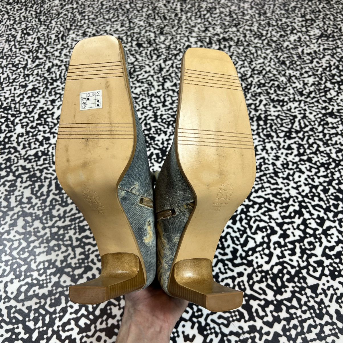 Japanese Brand Vintage Y2K Japanese Retro Cavalli Zebra Style Boots Size US 11 / IT 41 - 12 Thumbnail