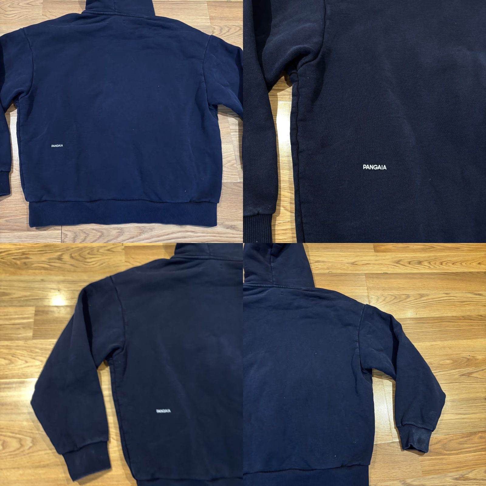 Pangaia Pangaia Sweatshirt Hoodie Unisex Small Navy Blue Organic Cotton Logo Slim Fit Activewear Hoodie Mens Womens Size S / US 4 / IT 40 - 9 Thumbnail