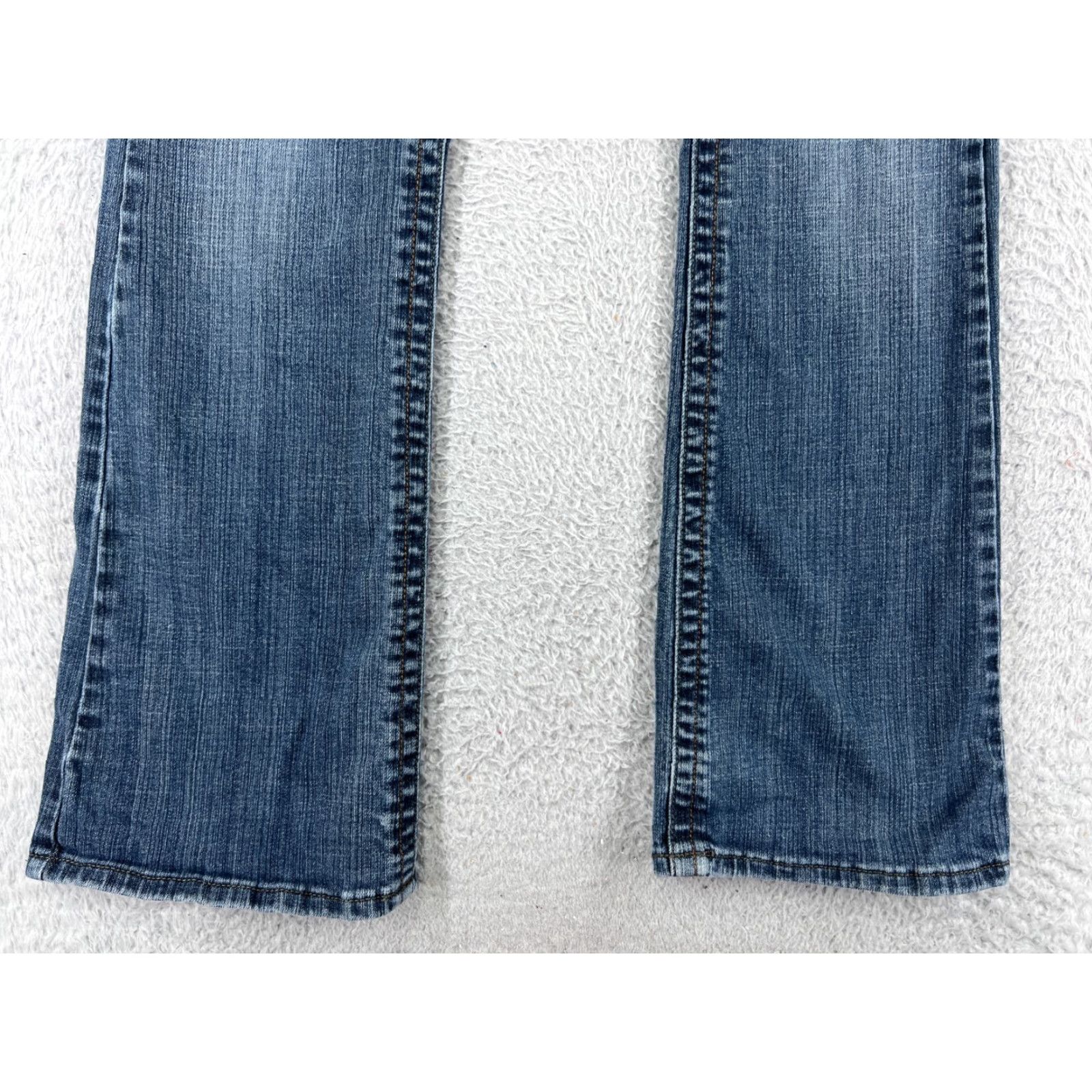 Hope Hope Jeans Bootcut 10 Blue Denim 5-Pocket Stretch Regular Womens Size 32" / US 10 / IT 46 - 5 Thumbnail