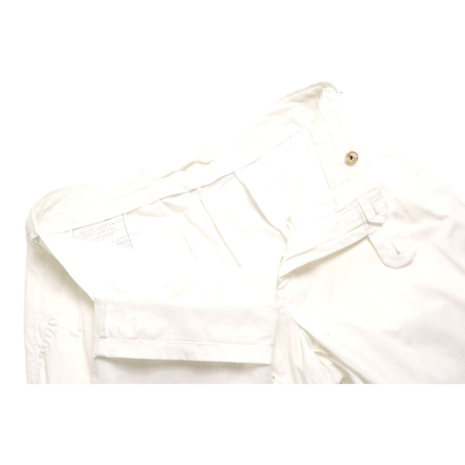 Suitsupply Suitsupply Porto Int Trousers Men's UK 34 Chino Cotton Stretch White Size US 34 / EU 50 - 4 Thumbnail