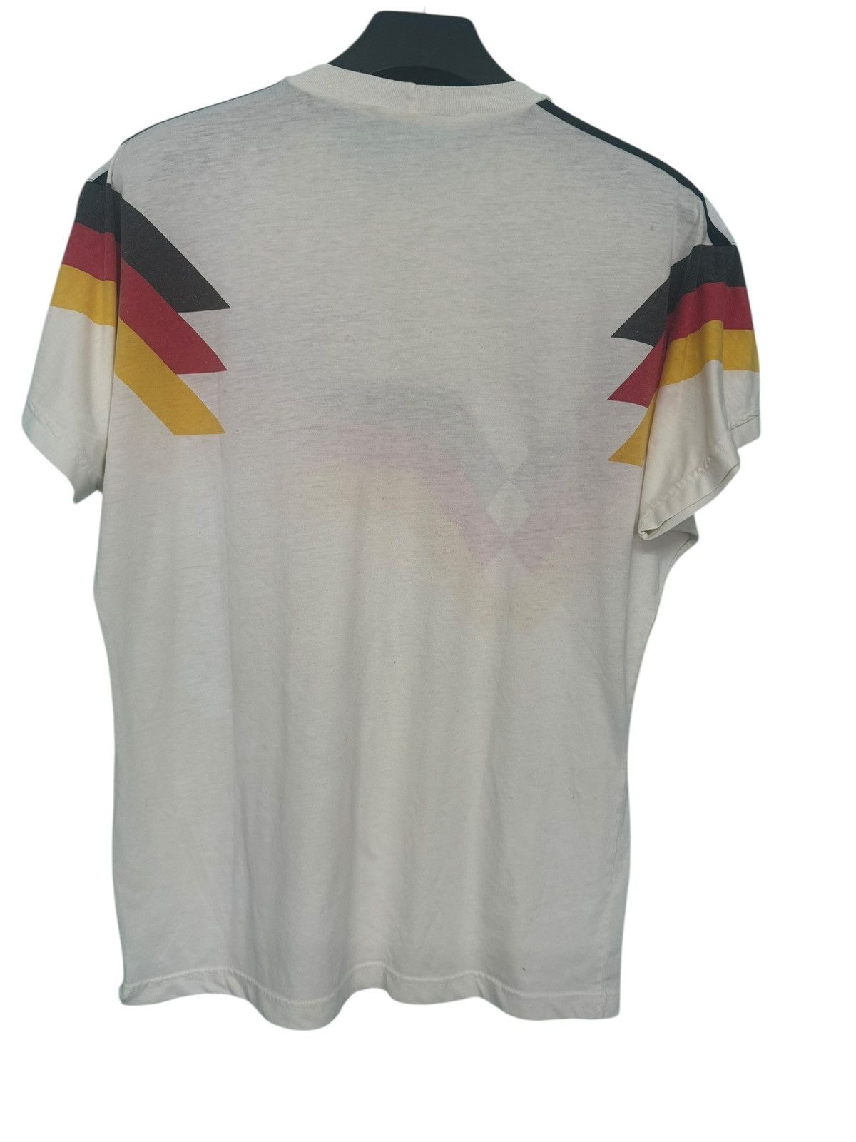 Vintage 💥 VINTAGE 90s ADIDAS GERMANY FOOTBALL TSHIRT Size US L / EU 52-54 / 3 - 7 Thumbnail