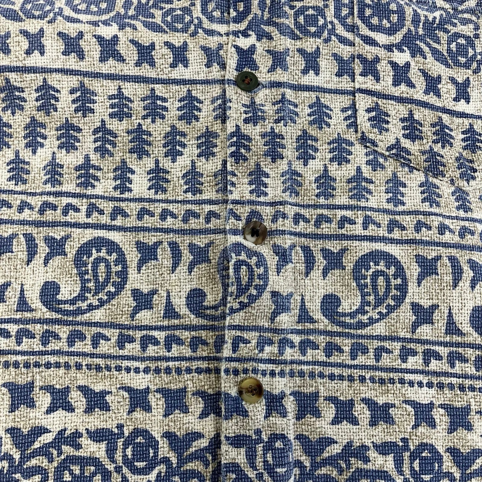 Vintage Vintage Sostanza 90s Blue Cotton Button Down Shirt Size US L / EU 52-54 / 3 - 7 Thumbnail
