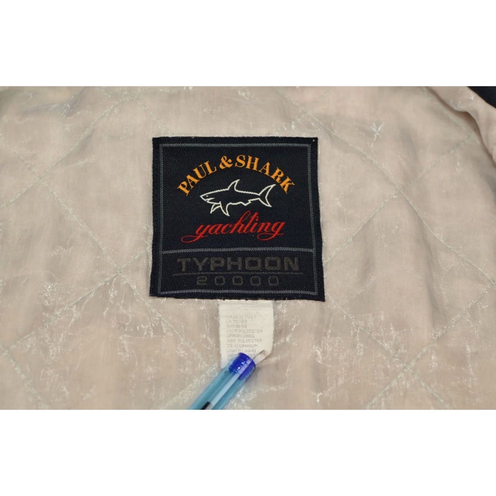 Paul & Shark VINTAGE Paul & Shark Yachting Typhoon 20000 Orange Jacket Men L Made in Italy 100% Polyester Jacket Size US L / EU 52-54 / 3 - 7 Thumbnail