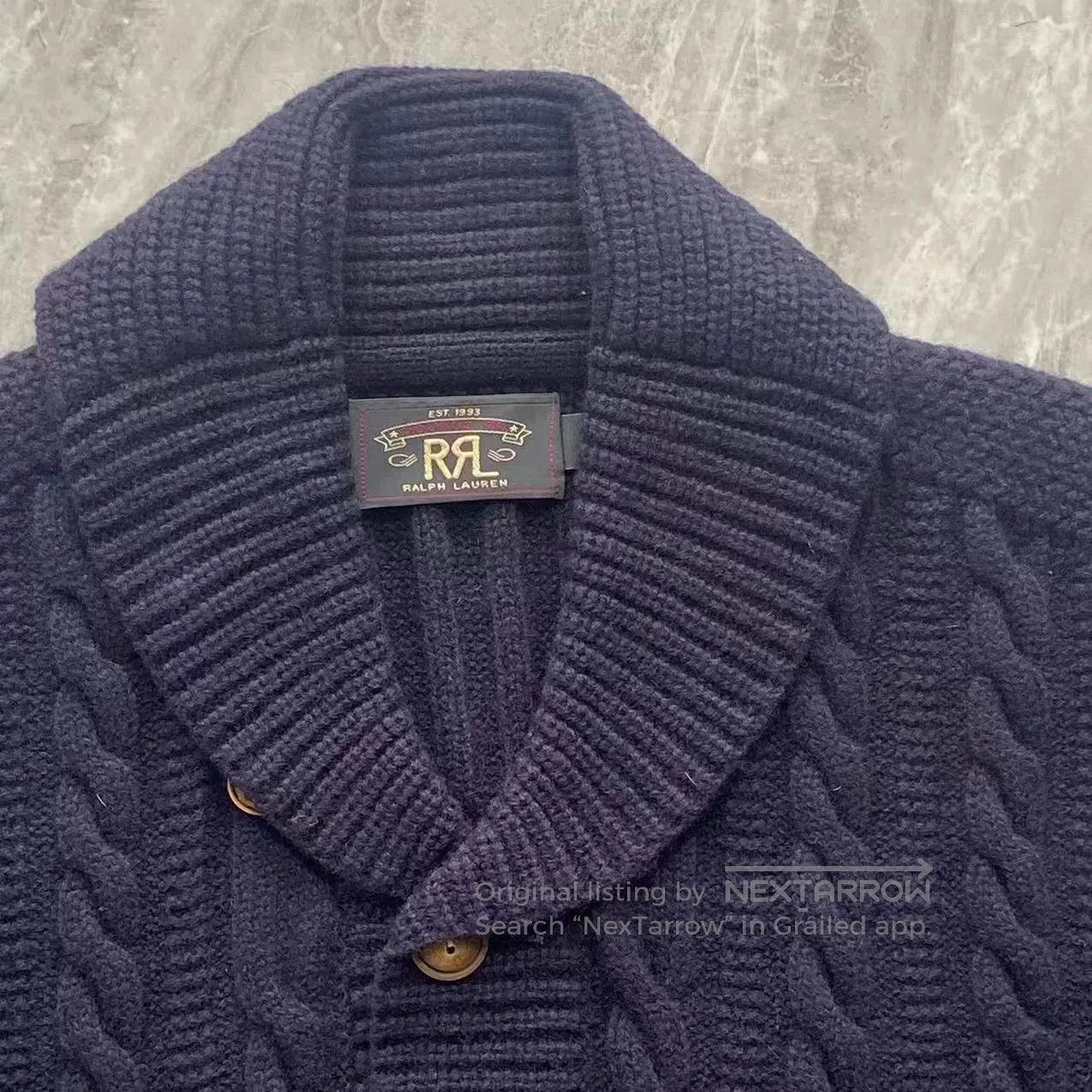 RRL Ralph Lauren RRL Ralph Lauren Cable Knit Cardigan. Size US M / EU 48-50 / 2 - 3 Thumbnail