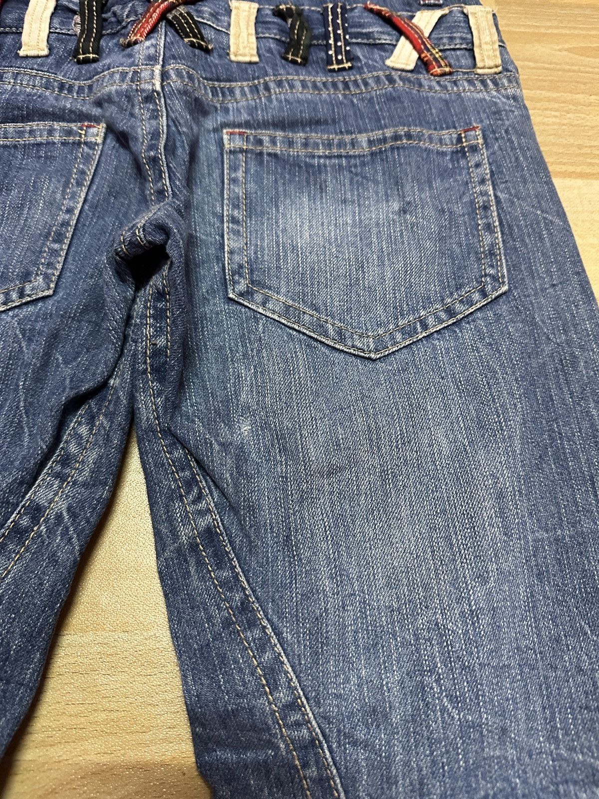 Japanese Brand × Tornado Mart Rare 🔥Double waist Leg twisted Denim Size US 32 / EU 48 - 25 Thumbnail