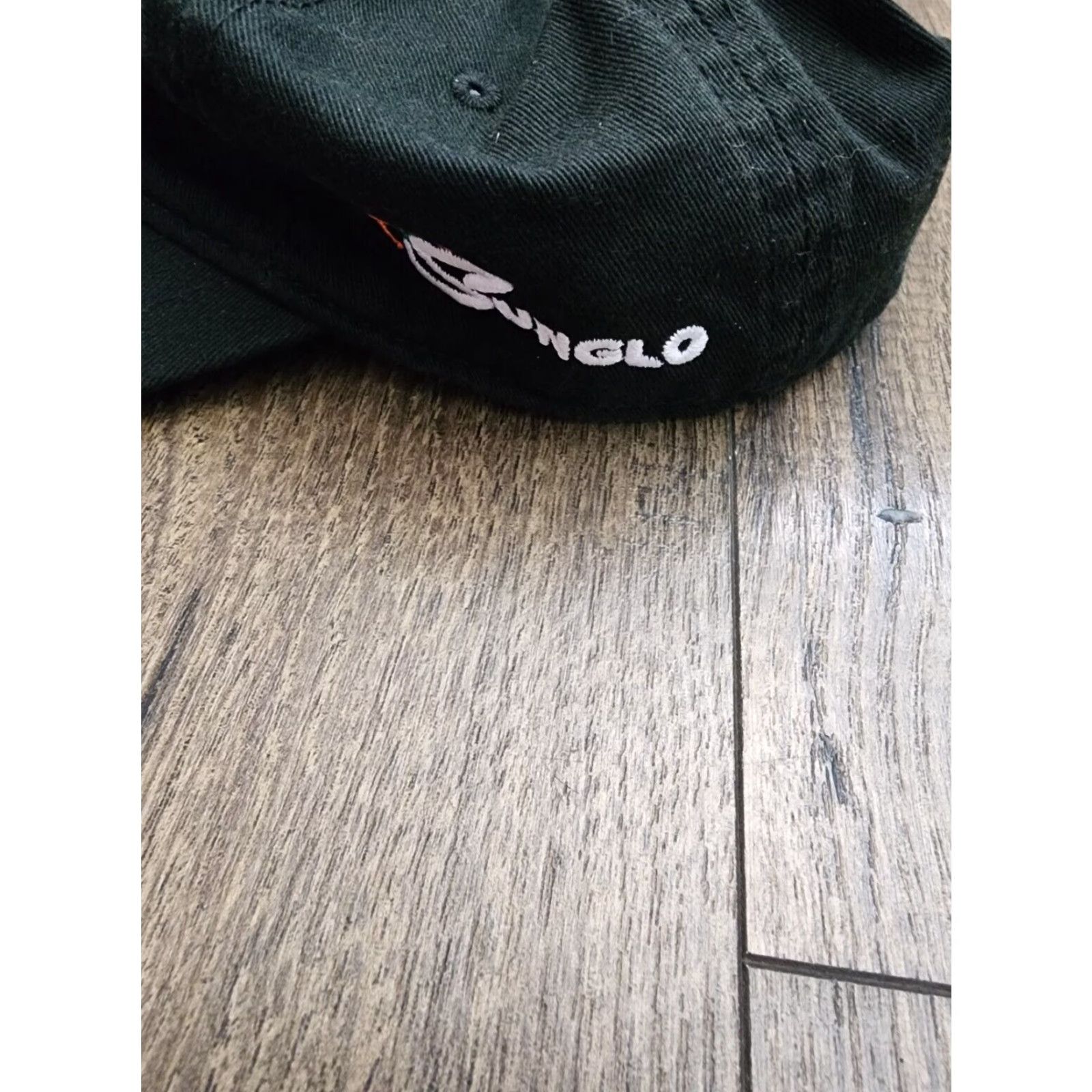 Vintage Sunglo Feeds Cow Adjustable Black Baseball Cap Hat Mens Size ONE SIZE - 2 Thumbnail