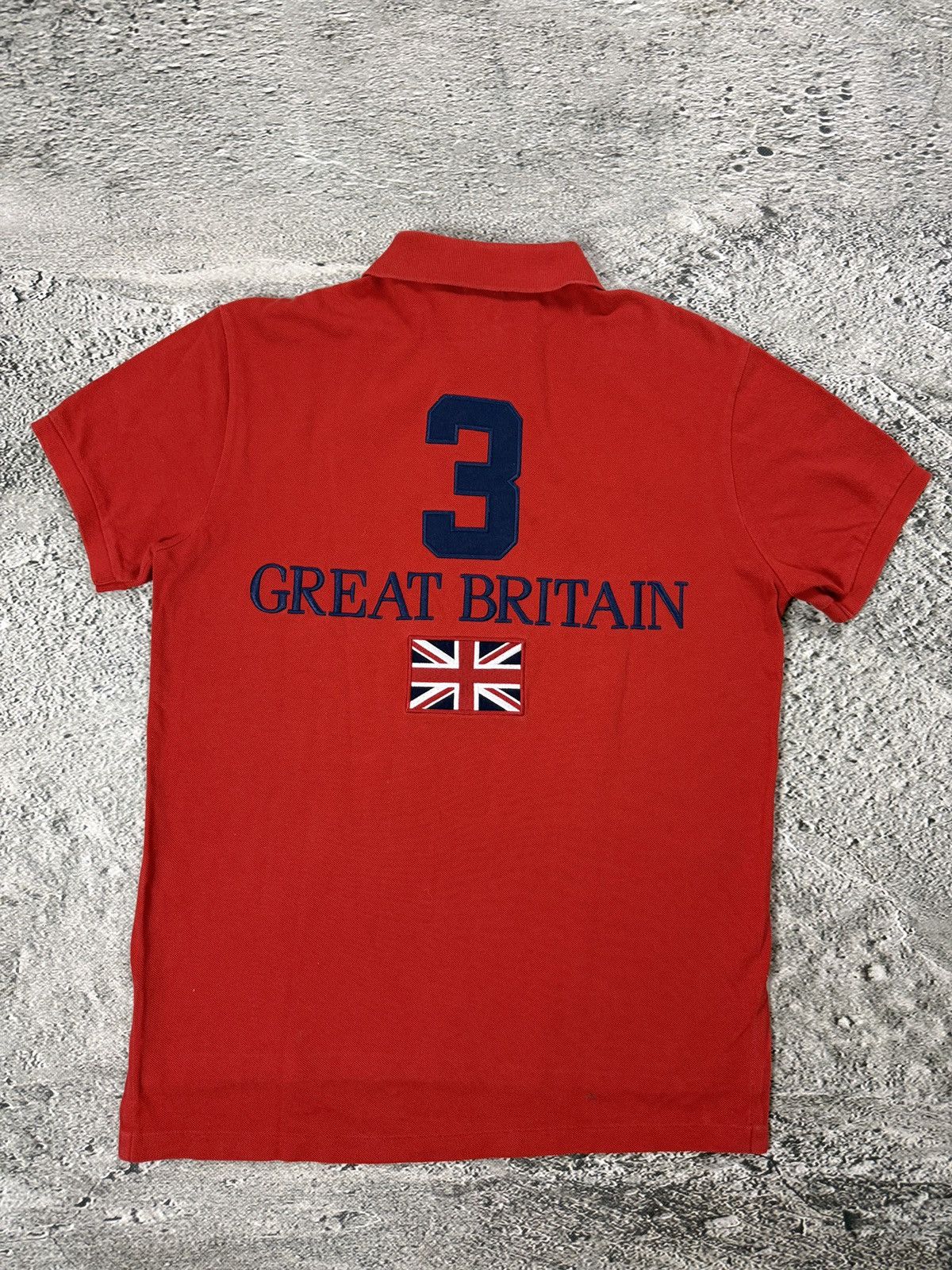 Ralph Lauren Chief Keef Polo Ralph Lauren Great Britain vintage red Size US M / EU 48-50 / 2 - 5 Thumbnail