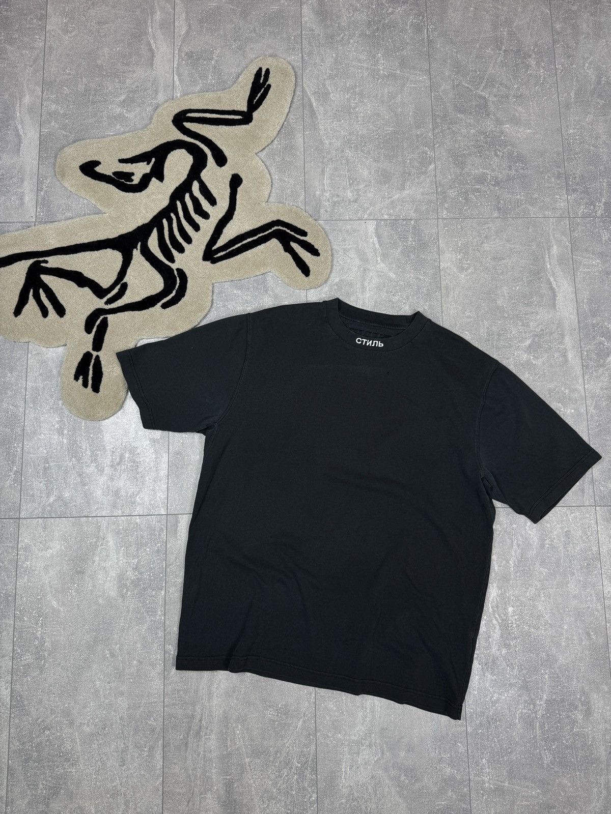 Heron Preston Mens Heron Preston СТИЛЬ T-shirt tee crewneck tee faded Size US XL / EU 56 / 4 - 1 Thumbnail