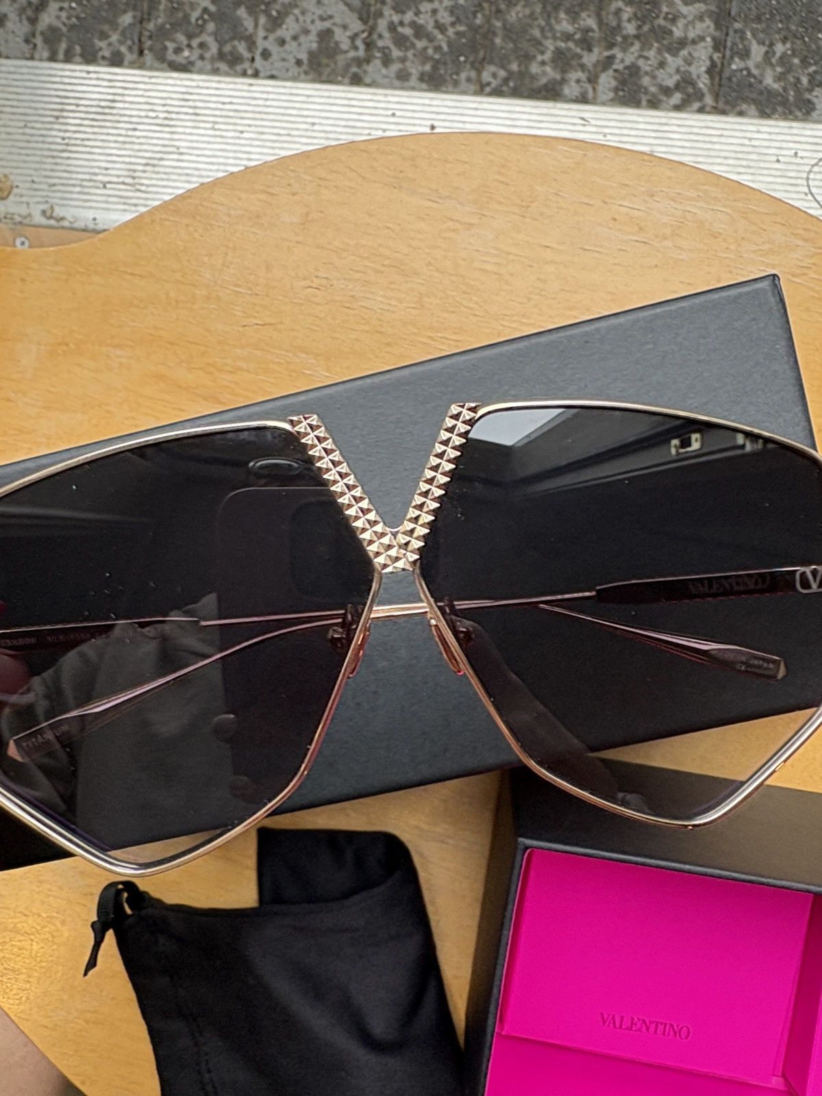 Valentino Valentino Statement Sunglasses Size ONE SIZE - 6 Thumbnail