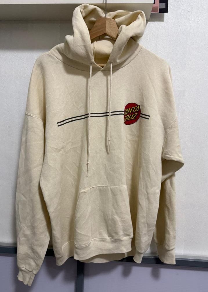 Santa Cruz Skateboards × Vintage Santa Cruz Big Logo 90s hoodie Sweatshirt Size US L / EU 52-54 / 3 - 3 Thumbnail