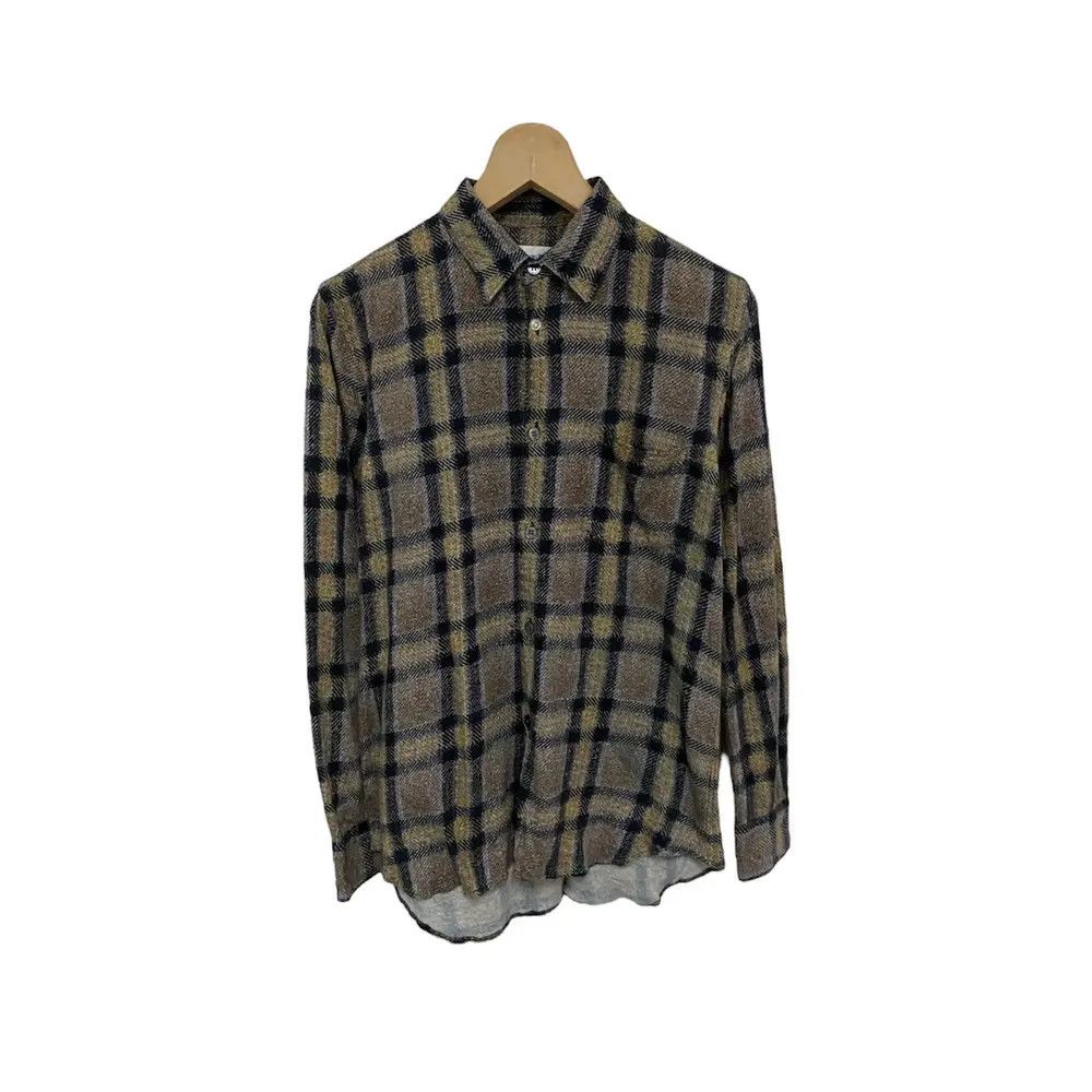 Comme des Garcons Rare Design Comme Des Garçons Flannel Shirt Jacket Size US S / EU 44-46 / 1 - 1 Thumbnail