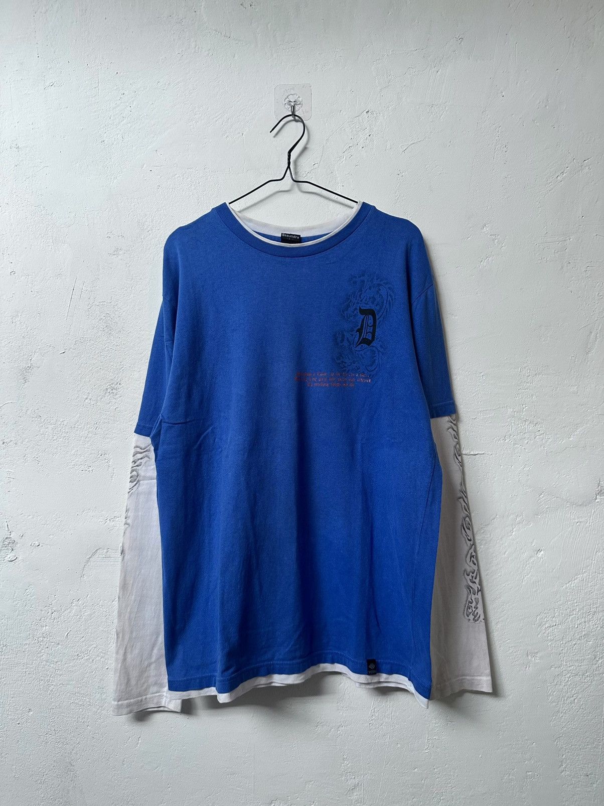 Japanese Brand Vintage Y2K Japanes Beaumere Double Layer Gothic Punk Style Size US L / EU 52-54 / 3 - 2 Thumbnail