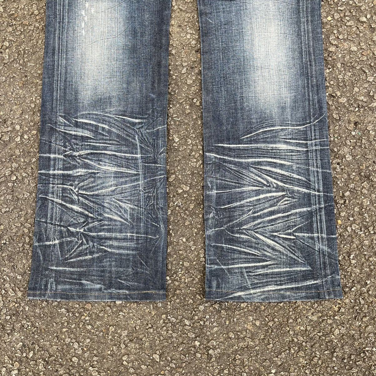Marithe + Francois Girbaud Flared Vintage MFG Marithe Francois Girbaud Denim Jeans Size US 30 / EU 46 - 2 Thumbnail