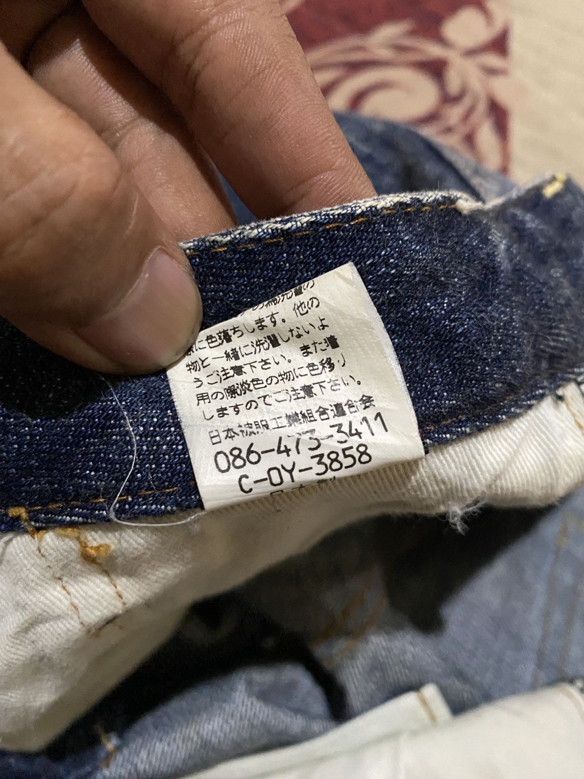 Japanese Brand Jhon Bull Flare Washed Denim Pants Size US 30 / EU 46 - 9 Thumbnail