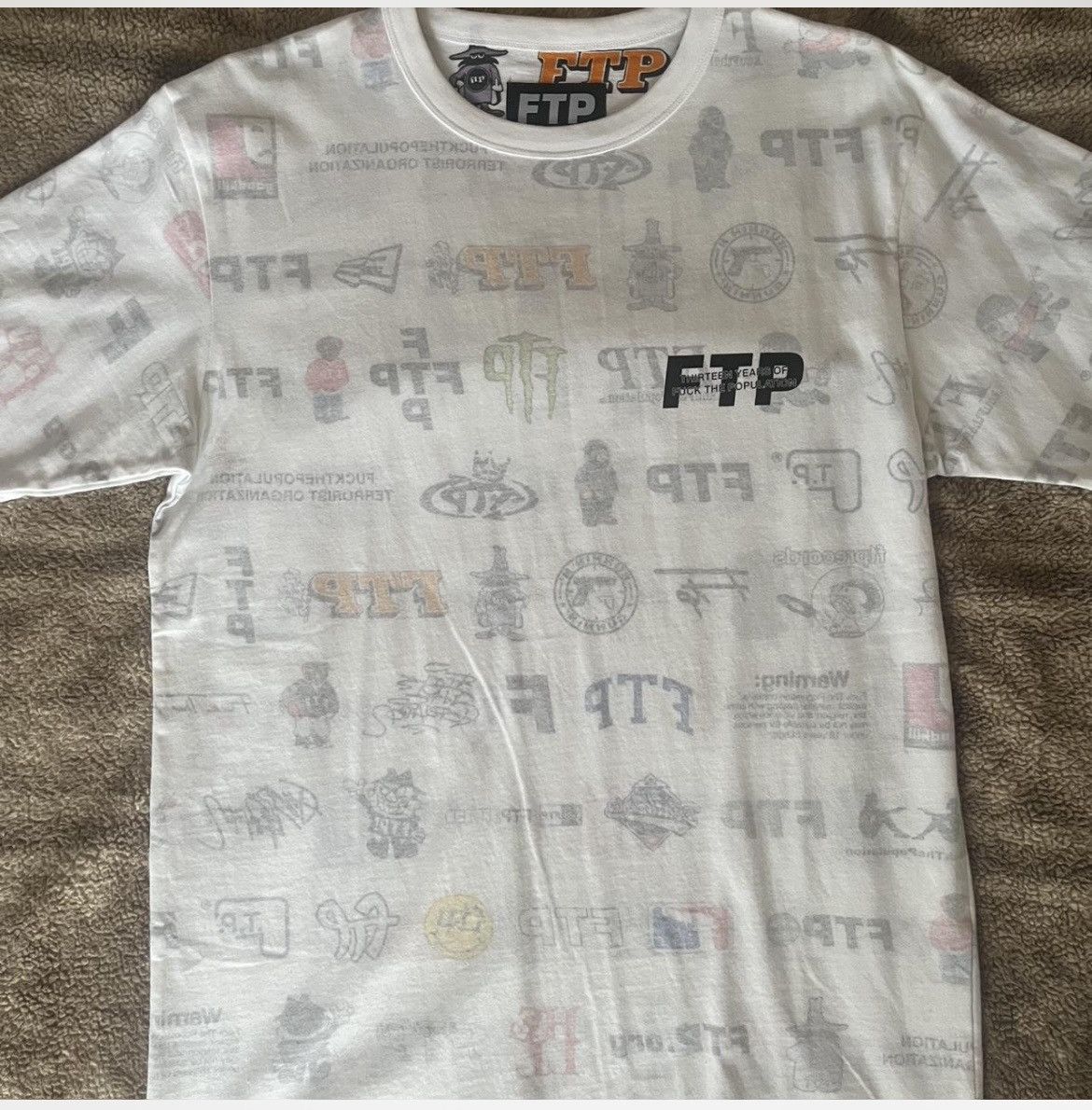 Fuck The Population FTP 13 year Anniversary Tee Size US M / EU 48-50 / 2 - 2 Thumbnail