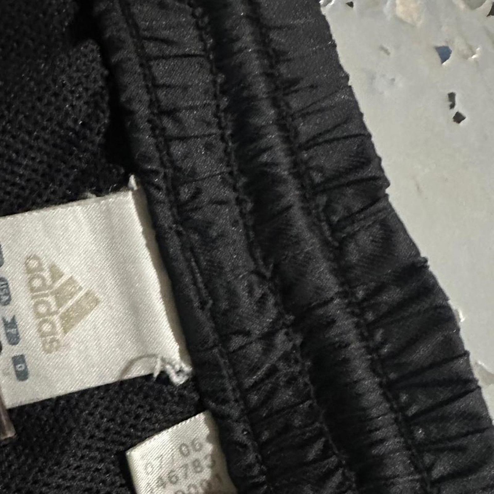 Adidas Vintage 2006 Black Adidas Nylon Track Pants Size US 30 / EU 46 - 3 Thumbnail