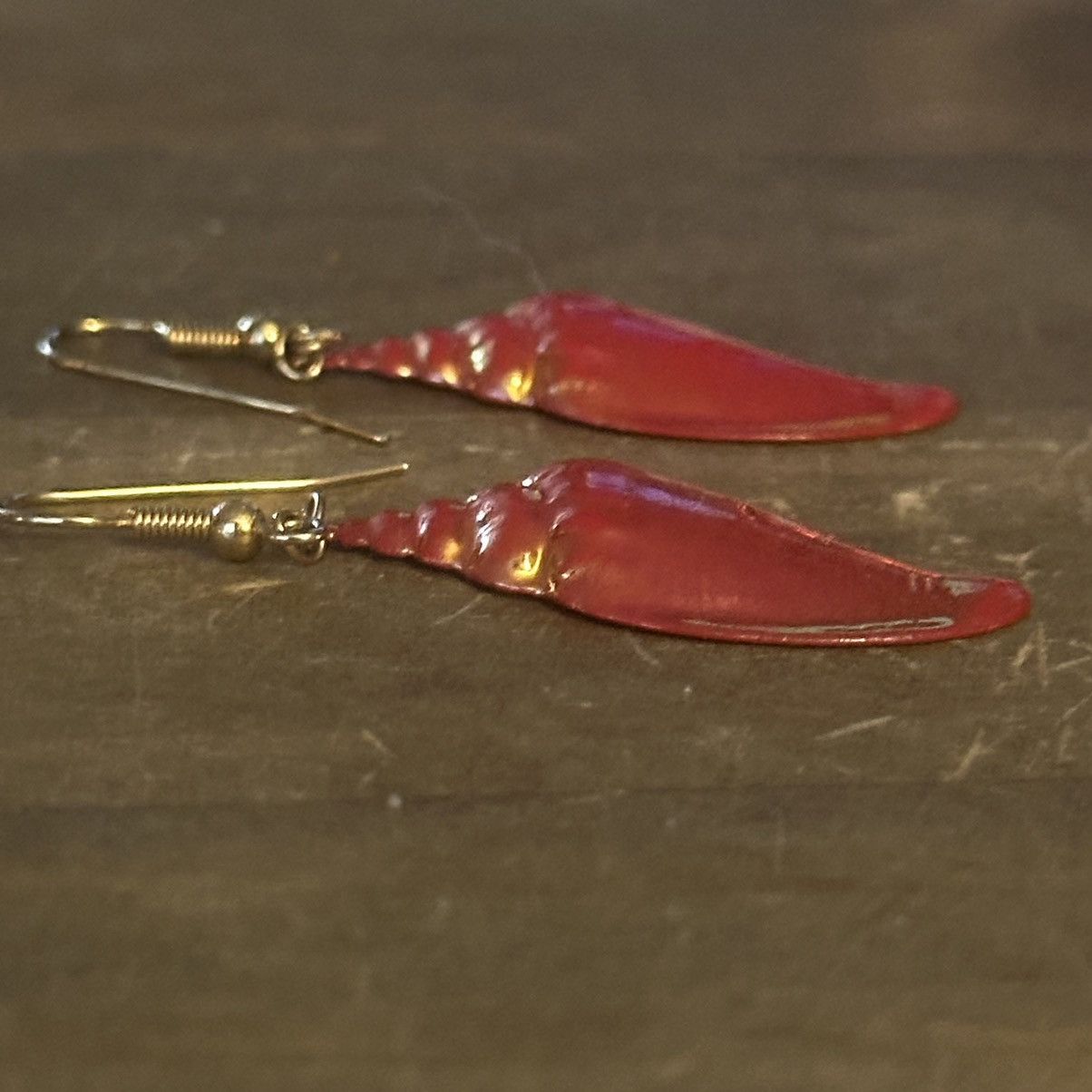 Other Pink concho shell dangle hook earrings Size ONE SIZE - 3 Thumbnail