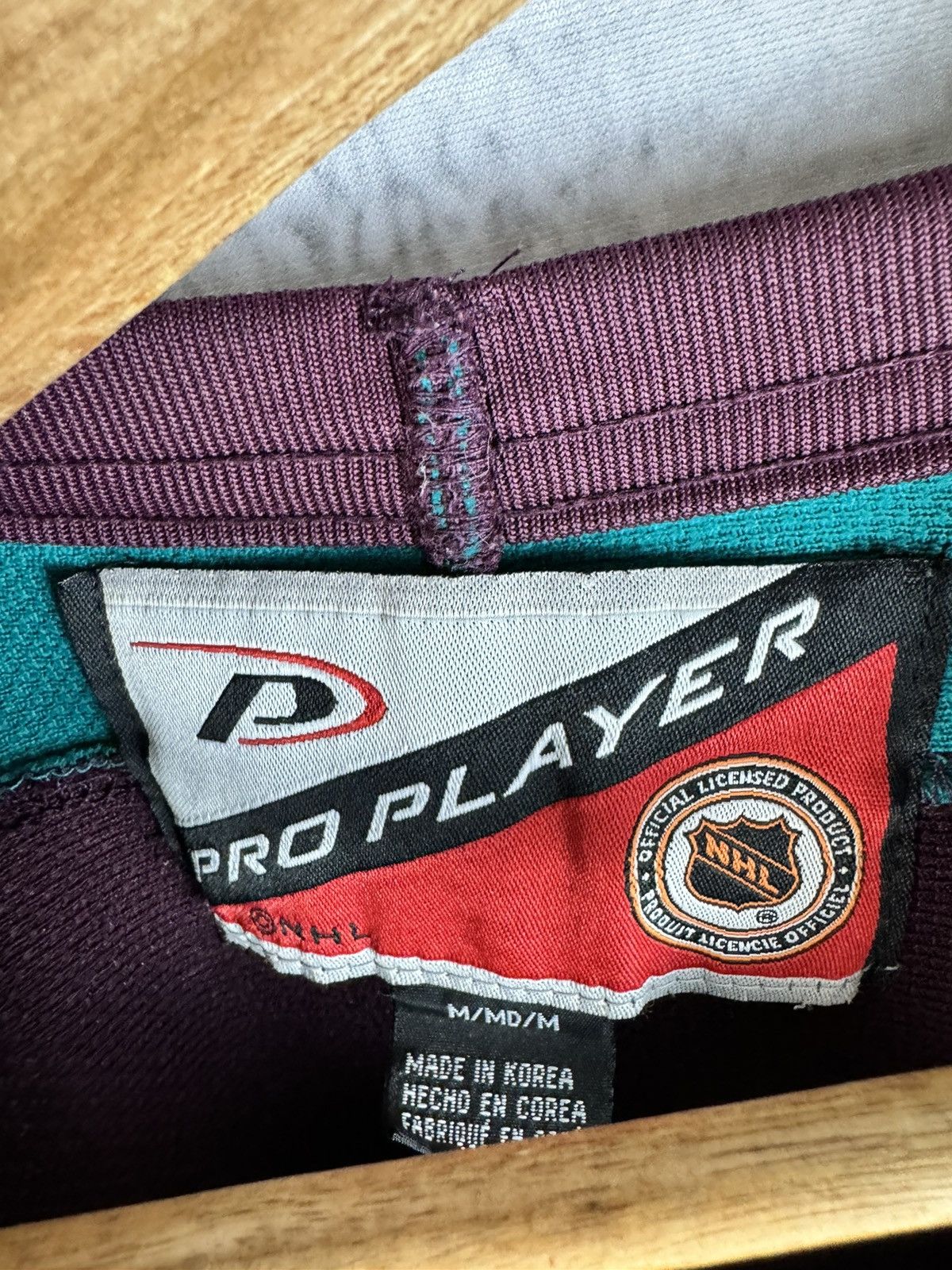 NHL The Mighty Ducks hockey jersey Size US M / EU 48-50 / 2 - 3 Thumbnail