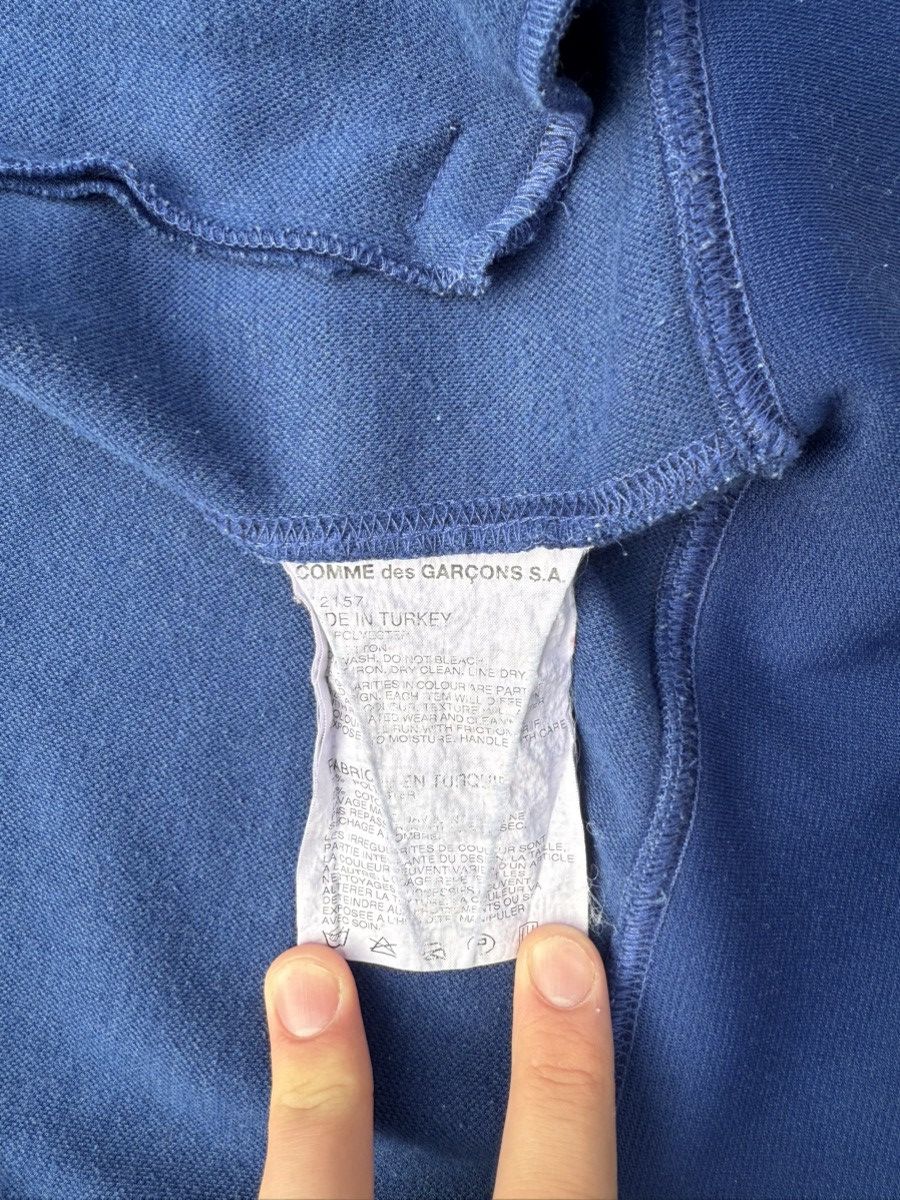 Comme des Garcons SHIRT Comme Des Garçons Shirt Navy Blue Zip Up Jacket Size US M / EU 48-50 / 2 - 4 Thumbnail